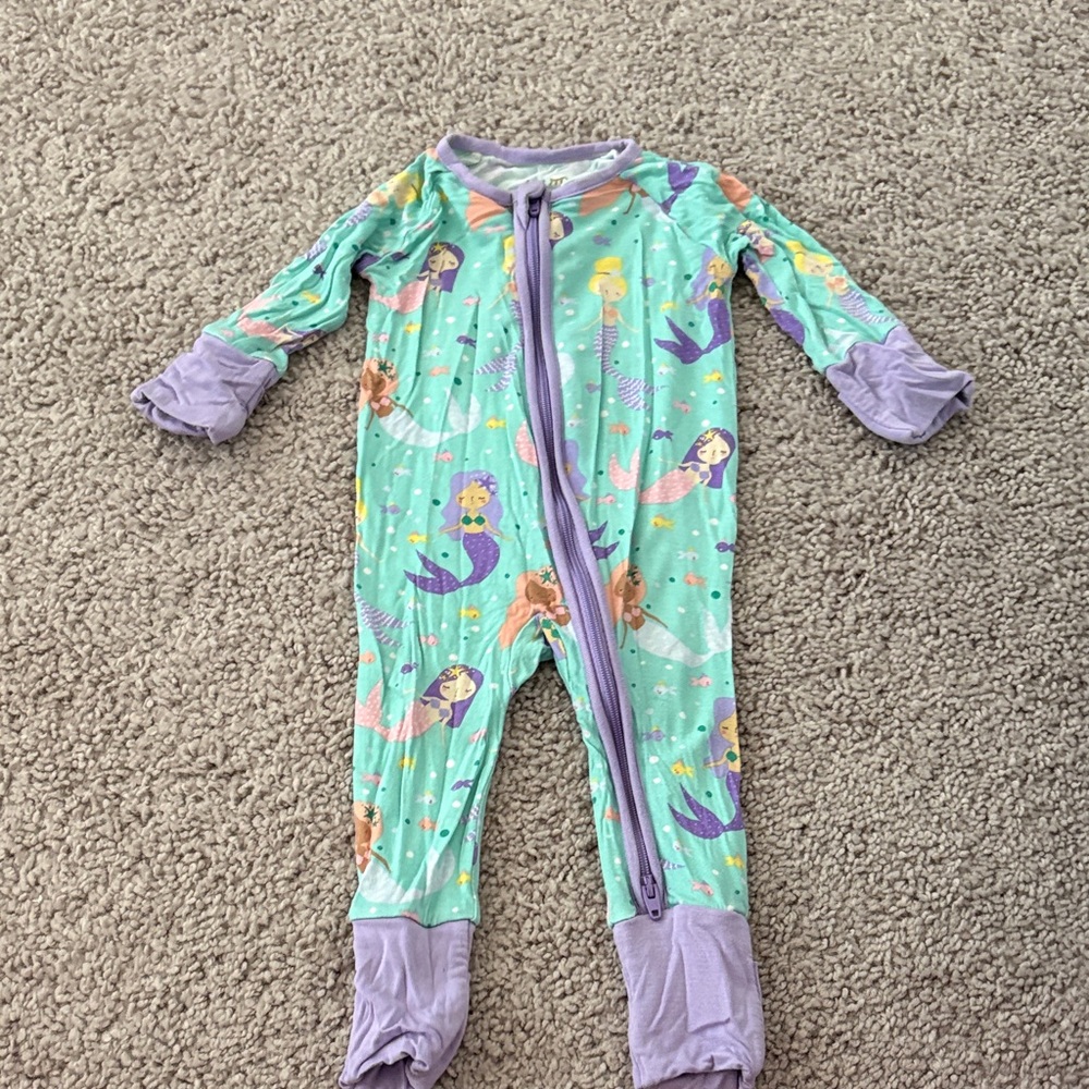 Little Sleepies Mermaid Print
